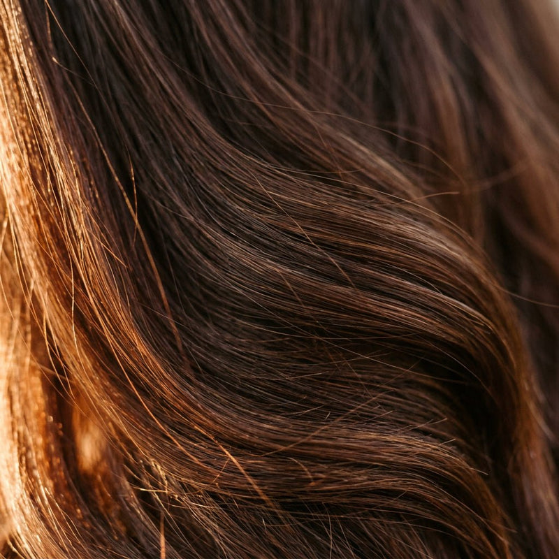 Dark Brown hair