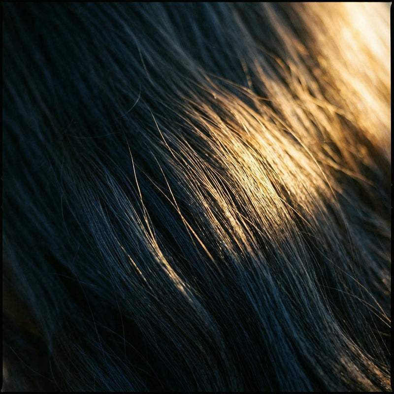 Black hair